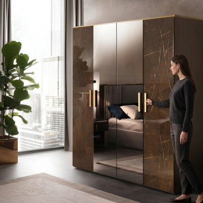 Armoire Armoire en bois Armoires en bois Portemanteau Meubles Chambre à coucher