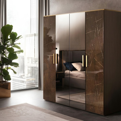 Armoire Armoire en bois Armoires en bois Portemanteau Meubles Chambre à coucher