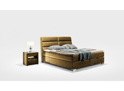 Chambre luxe lit tapissier double 140 160 180 x 200cm
