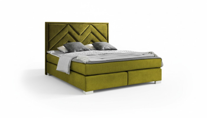Textile de lit Design de chambre Mobilier de luxe moderne Lits 160x200 Cadre de lit