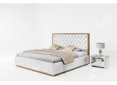 Textile de lit Conception de chambre à coucher Mobilier Moderne Lits de luxe Cadre de lit 140x200