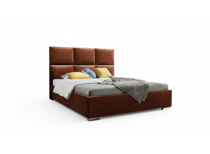 Lit de chambre moderne en tissu Chesterfield 180x200 lit double
