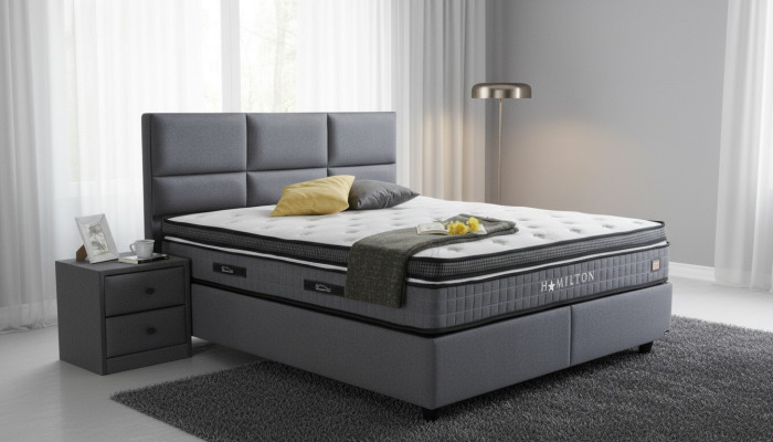 Cadre de lit Tissu Meubles Luxe Lits Modernes Lit Textile Chambre à coucher Design nouveau