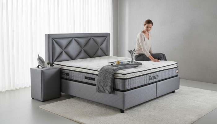 Meubles de luxe Lits modernes Cadres de lit Rembourrage Conception de chambre à coucher