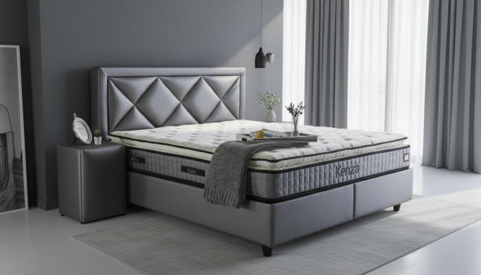 Meubles de luxe Lits modernes Cadres de lit Rembourrage Conception de chambre à coucher