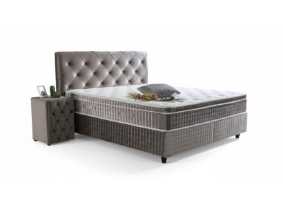Mobilier de luxe Lits modernes Rembourrage Lits Chesterfield Chambre