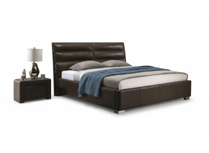 Jeu de 2 tables de nuit Letto Design 3 pz. Meubles de chambre moderne de luxe lits neufs