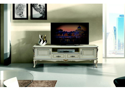 Meuble TV bas Meuble TV Meuble de luxe Table Armoire Salon Bois Meubles Classique Bahut bas