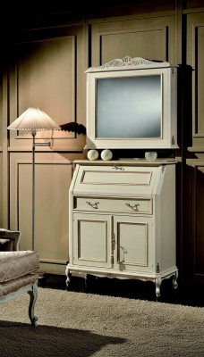 Armoire de luxe en design, secrétaire, bahut, commode, bureau, table italienne