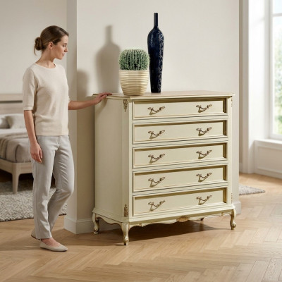 Séjour Mobilier de luxe italien de style classique ou baroque Commode