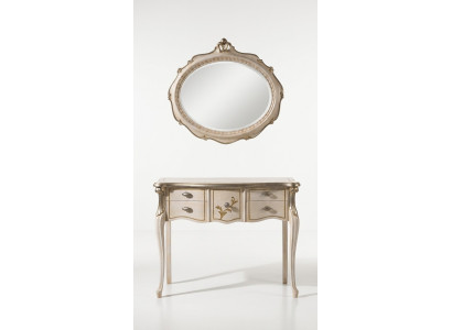 Style de meubles Console baroque Table murale Table Vaisselier Classique Bois massif