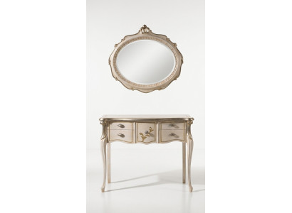 Style de meubles Console baroque Table murale Table Vaisselier Classique Bois massif