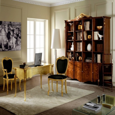 Meuble Classique r Style Design Bibliothèque Armoire de Luxe Meubles d'Italie.