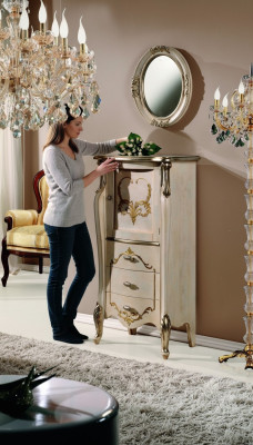 Chic Commode Armoire Meubles italiens Style baroque Salon