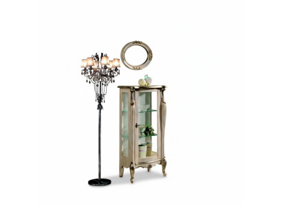 Meubles bois style baroque étagères vitrine vitrine en verre meubles italiens