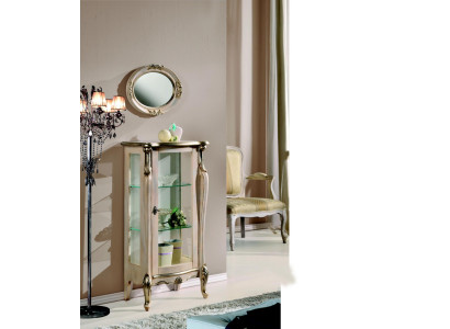 Meubles bois style baroque étagères vitrine vitrine en verre meubles italiens