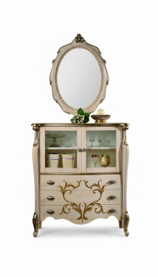 Commode Buffet Armoire Étagères Mobilier italien Baroque Rococo Étagères Armoires