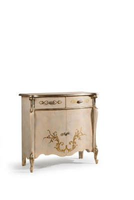 Meubles de luxe en bois de style baroque Armoire blanche Commode Armoires Designer