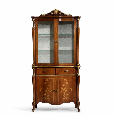 Meubles de style classique Vitrine Salon Armoires Design de luxe de meubles italiens nouveaux