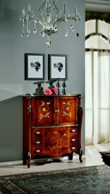 Meubles Bois Style Baroque Chic Armoire Commode Armoires Designer Italien