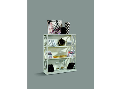 Étagère classique style baroque pour livres design italien