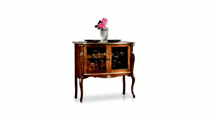 Meuble Classique Style Vitrine Armoires de Salon Design Mobilier de Luxe Italien Nouveau