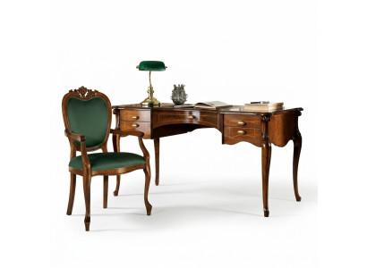 Meubles en bois classiques italiens de luxe Design de bureau Mobilier de bureau