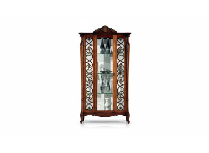 Vitrine classique Armoire de présentation Conception d'armoires Étagères Vitrine Mobilier italien neuf