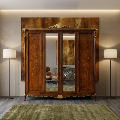 Armoire Armoire Salon Armoires Style Meubles Bois Meubles Italiens