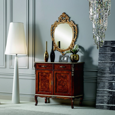 Meuble design en bois design italien Style de meuble Baroque Commode 2 pièces