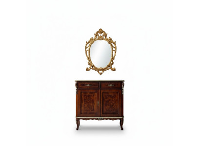 Meuble design en bois design italien Style de meuble Baroque Commode 2 pièces