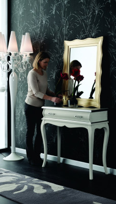 Style de meuble baroque, console, table murale, table, buffet classique, buffet.