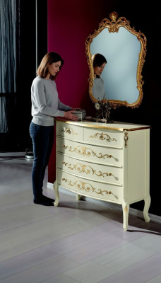 Meubles Bois Style Baroque Commodes Armoires Designer Luxe Italien