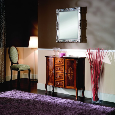 Meubles de style italien Meubles de luxe, tables de console, meuble TV Marron Commode de style baroque Style antique neuf