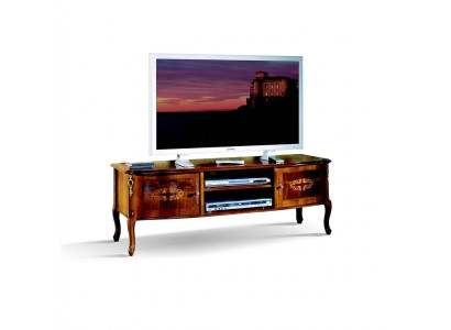 Meuble TV bas TV Armoire Table Salon Bois Meubles Style Baroque