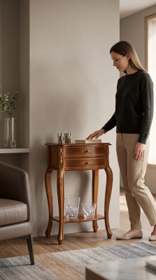 Table console Mobilier italien Table d'appoint Table de designer Table de salon