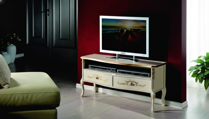 Design Buffet TV Armoire Meuble télé Italien Mobilier Salon Mobilier en Bois