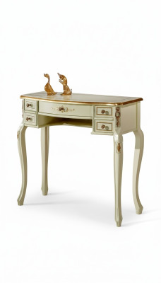 Conception de meubles de luxe Secrétaire de style antique Table baroque Bois Mobilier italien neuf