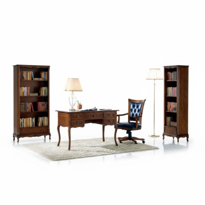 Meubles en bois classiques italiens Bureau de luxe Style de mobilier de bureau