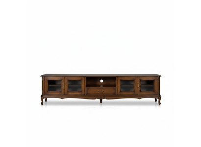 Buffet TV de luxe Armoire TV Armoire TV Design Meuble italien Salon Bois Style baroque