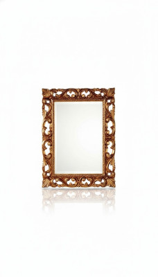 Conception XXL grand miroir miroir mural cadre en bois véritable miroir suspendu meubles de luxe