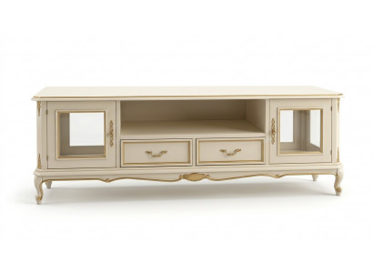 Bahut télé Lowboard Armoire à télé Table Salle de séjour Bois Meubles de style baroque neufs
