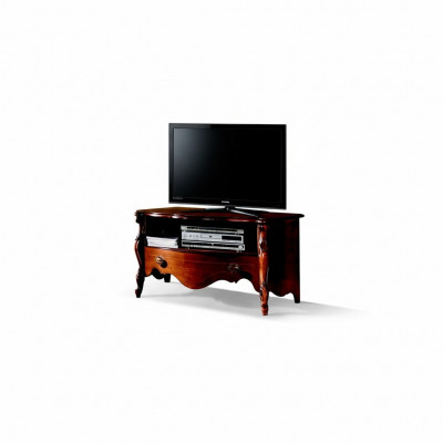 Buffet télé Lowboard meuble TV Armoire Mobilier italien Salon Bois Bois massif
