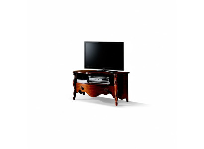 Buffet télé Lowboard meuble TV Armoire Mobilier italien Salon Bois Bois massif