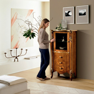 Style de meubles italiens Baroque Commode Armoire Armoires Meubles de designer