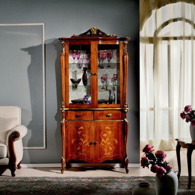 Meuble buffet en bois de luxe italien Design Armoire commode Buffet de côté