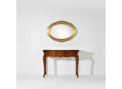 Meuble Style Baroque Console table Miroir Bois Italien Tables Groupe