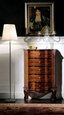 Meubles italiens Armoire Baroque Commode Design de luxe en bois Buffet