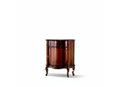 Meuble italien en bois de style baroque brun, neuf, commode buffet.