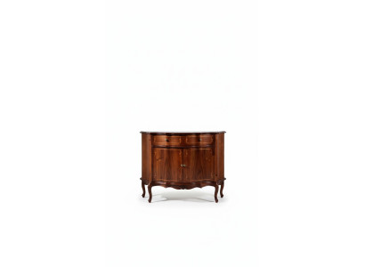 Mobilier italien Commode Armoire Marron Design Luxe Bois Style Baroque